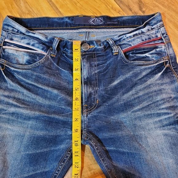 Evisu Jeans unique size 20 w embroidery accent - Picture 5 of 11